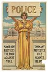 ANONYMOUS. MAYOR LOW. Group of 3 posters. 1903. Each approximately 30x20 inches, 76x51 cm. The Metropolitan Printing Co., New York.